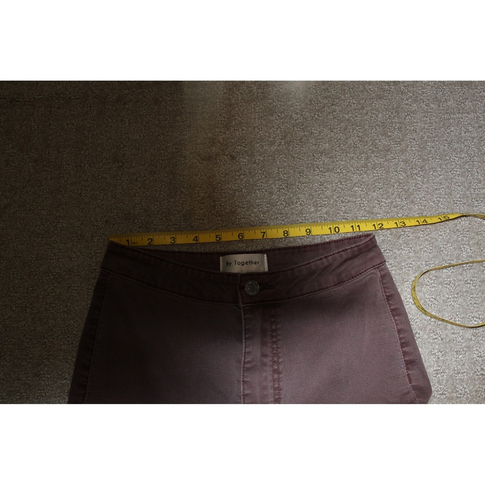 By Together High Rise Flare Bell Bottom Jeans Brown‎ Size S - Picture 7 of 11